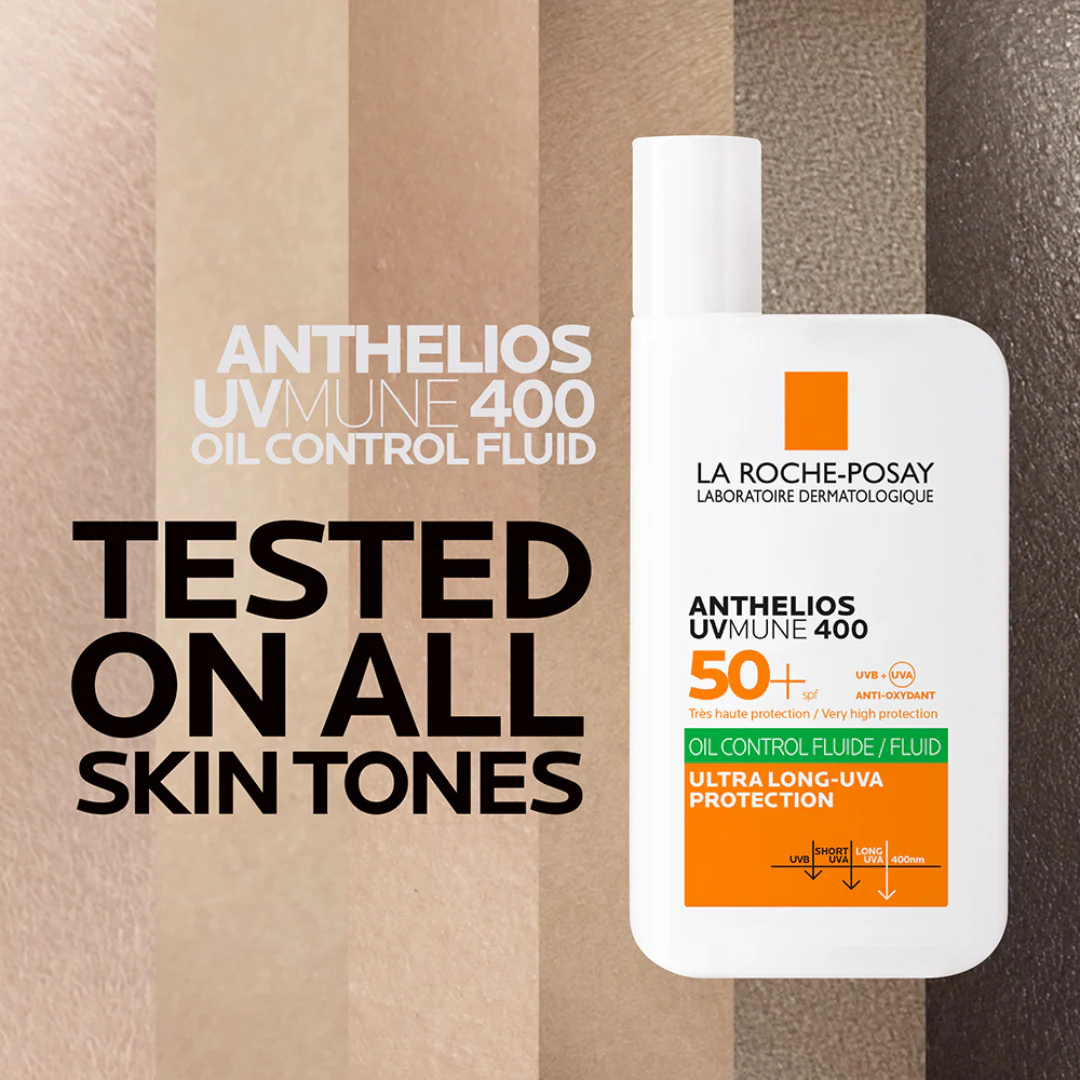 La Roche-Posay Anthelios UVMune 400 Oil Control Invisible Fluid Sunscreen SPF 50+ for Oily Skin 50ml - Image 5