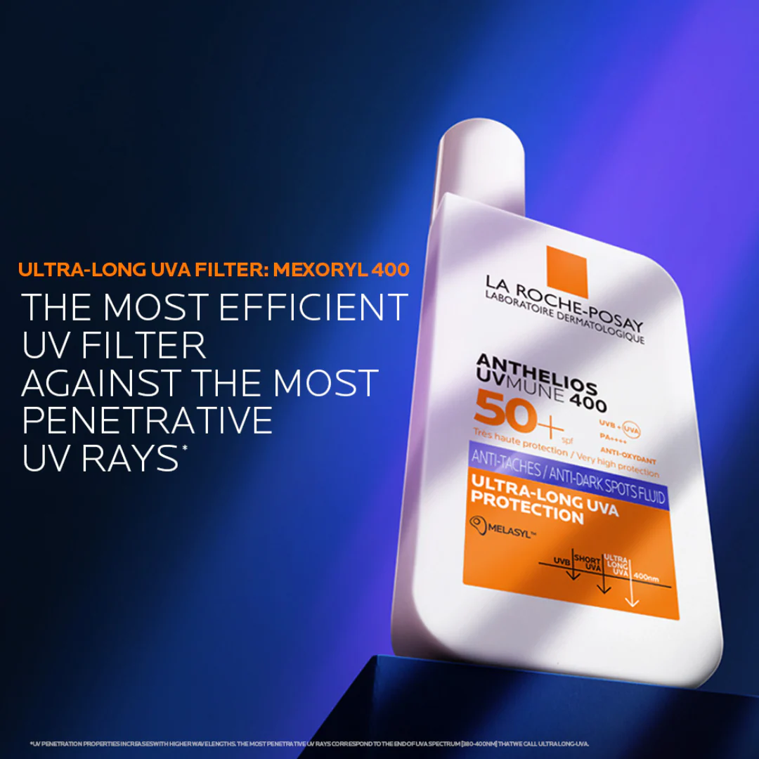La Roche Posay Anthelios UVMune 400 SPF 50+ Invisible Fluid for Dark Spots 50ml - Image 5