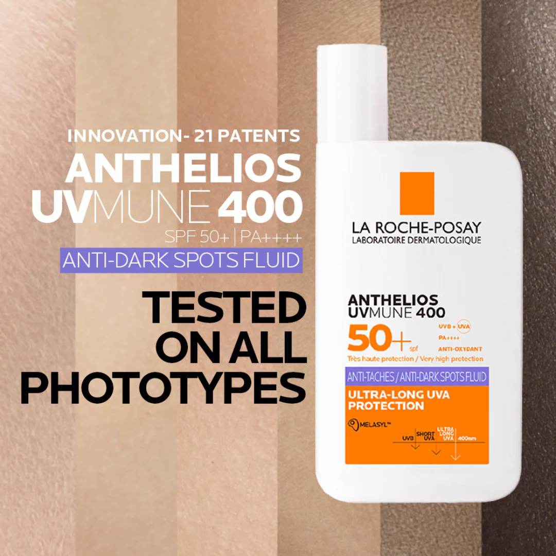 La Roche Posay Anthelios UVMune 400 SPF 50+ Invisible Fluid for Dark Spots 50ml - Image 6