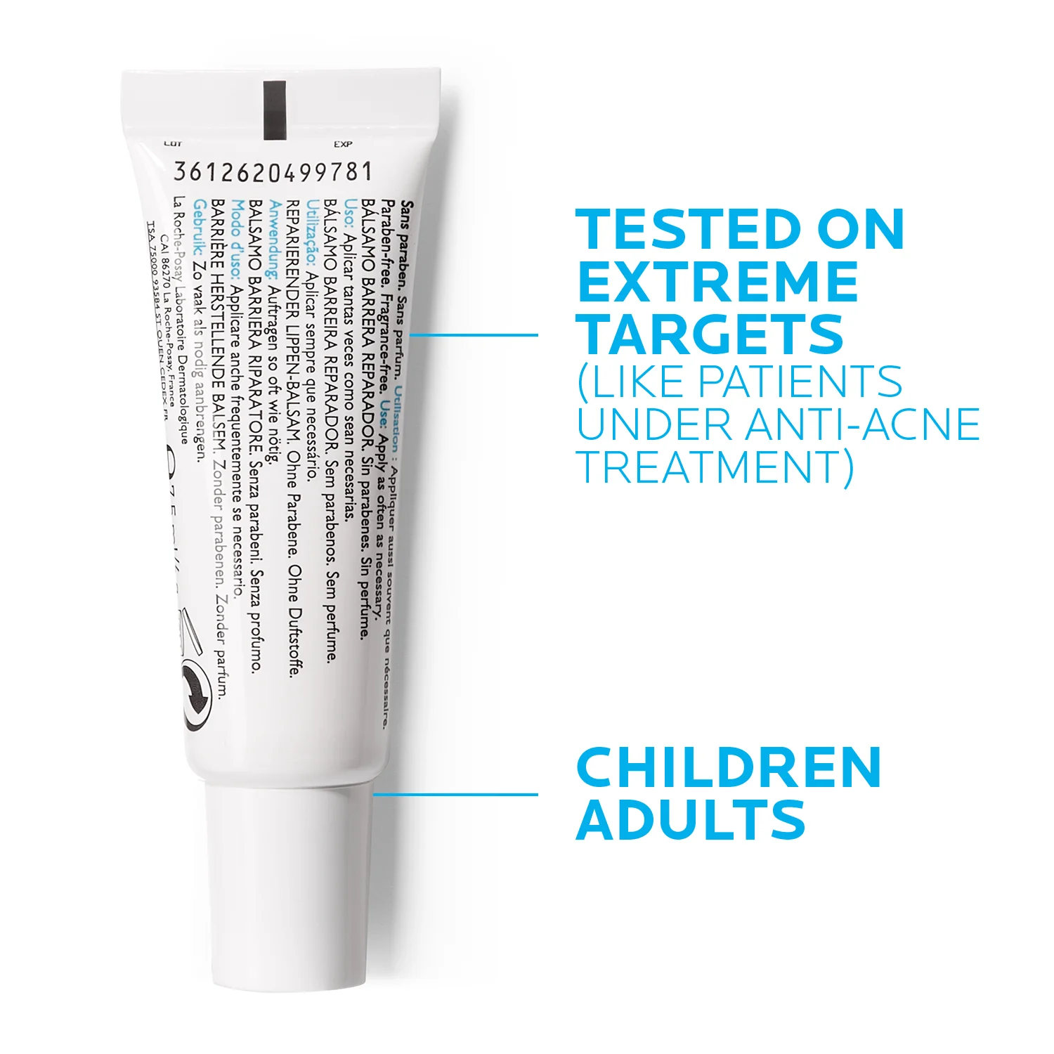 La Roche-Posay Cicaplast Levres Moisturiser for Dry Lips 7.5ml - Image 3