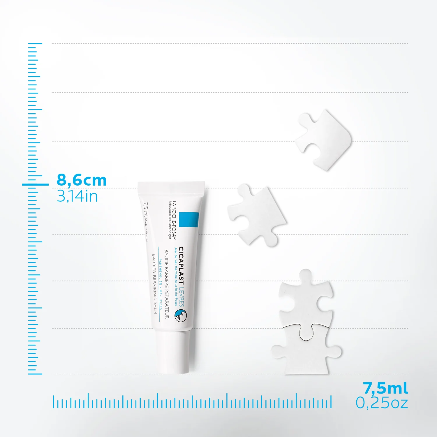 La Roche-Posay Cicaplast Levres Moisturiser for Dry Lips 7.5ml - Image 4