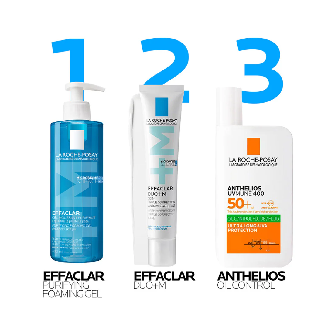 La Roche-Posay Effaclar Acne Foaming Cleansing Gel for Oily and Acne Prone Skin 400ml - Image 7