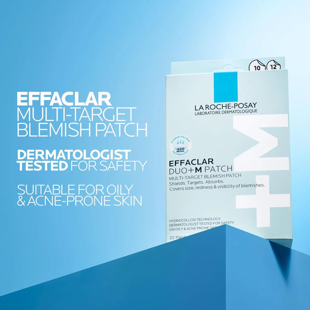 La Roche Posay Effaclar Duo+M 3H Spot Patches for Acne Prone Skin - Image 4