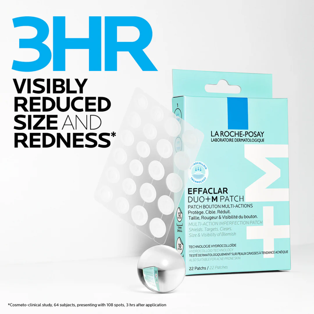 La Roche Posay Effaclar Duo+M 3H Spot Patches for Acne Prone Skin - Image 5
