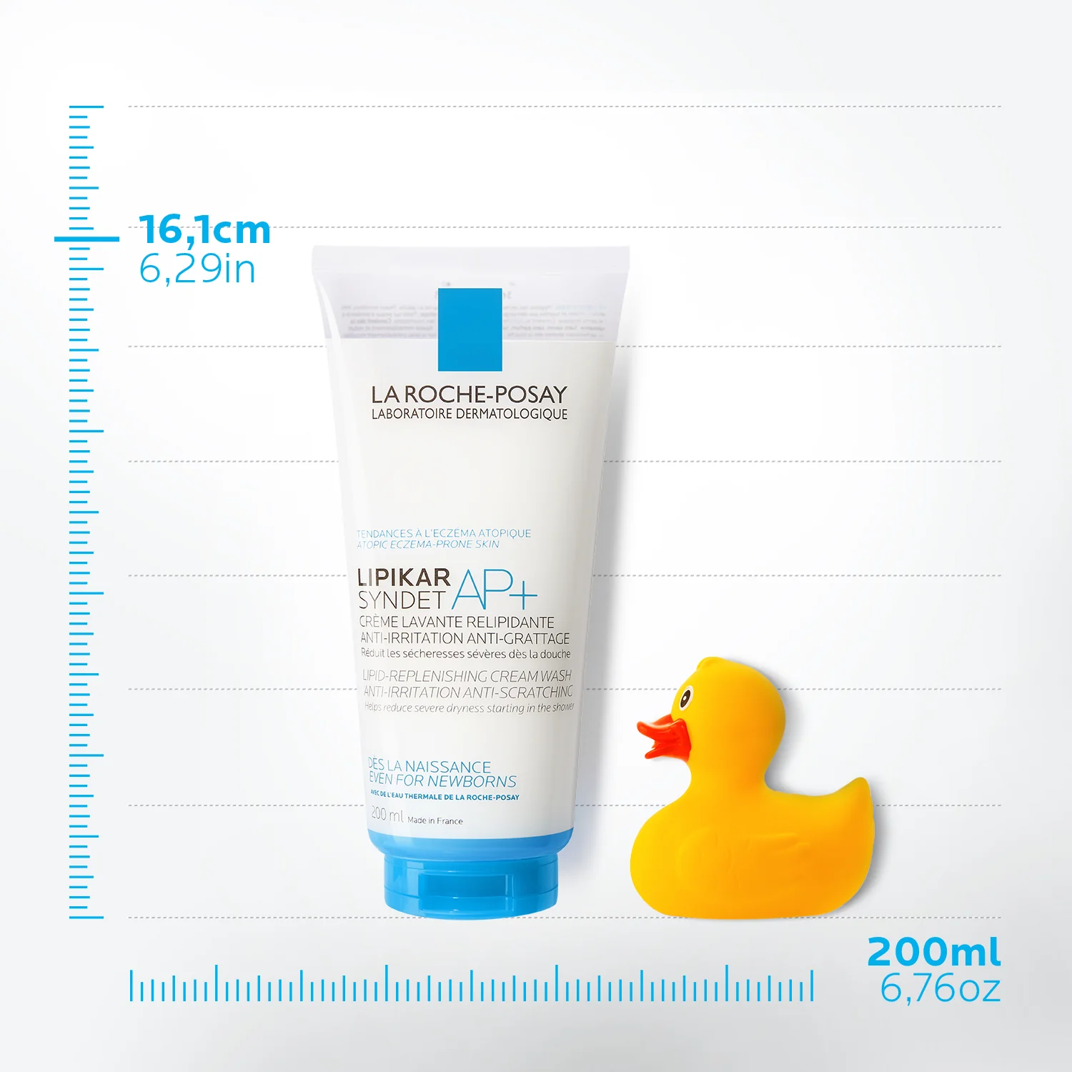 La Roche-Posay Lipikar Syndet AP+ Body Wash for Eczema Prone Skin - Image 5