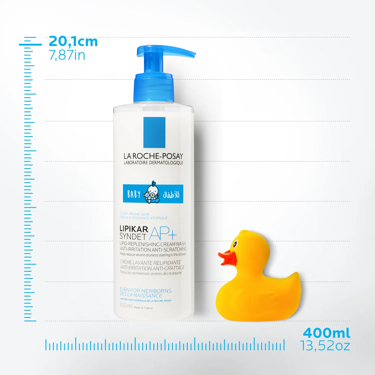 La Roche-Posay Lipikar Syndet AP+ Body Wash for Eczema Prone Skin - Image 9