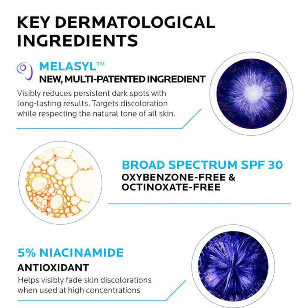 La Roche-Posay Mela B3 Anti-Dark Spots Concentrate Cream SPF30 With Niacinamide For All Skin Types 40ml - Image 2