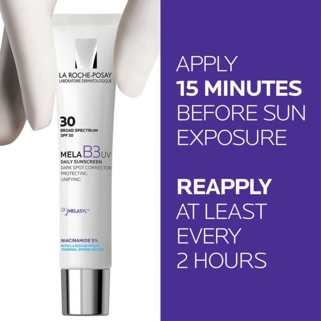La Roche-Posay Mela B3 Anti-Dark Spots Concentrate Cream SPF30 With Niacinamide For All Skin Types 40ml - Image 4