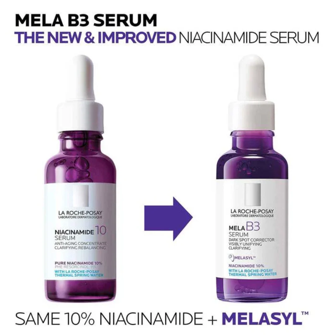 La Roche-Posay Mela B3 Anti-Dark Spots Concentrate Serum With Niacinamide For All skin Types 30ml - Image 4