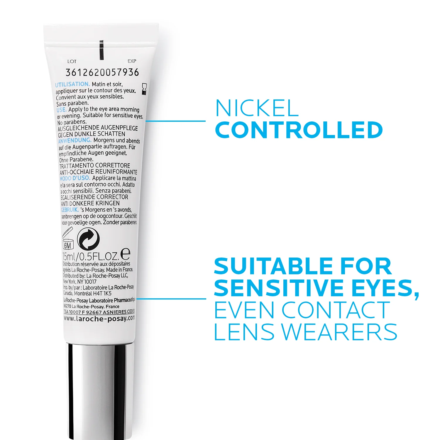 La Roche-Posay Pigmentclar Eye Cream for Dark Circles 15ml - Image 3