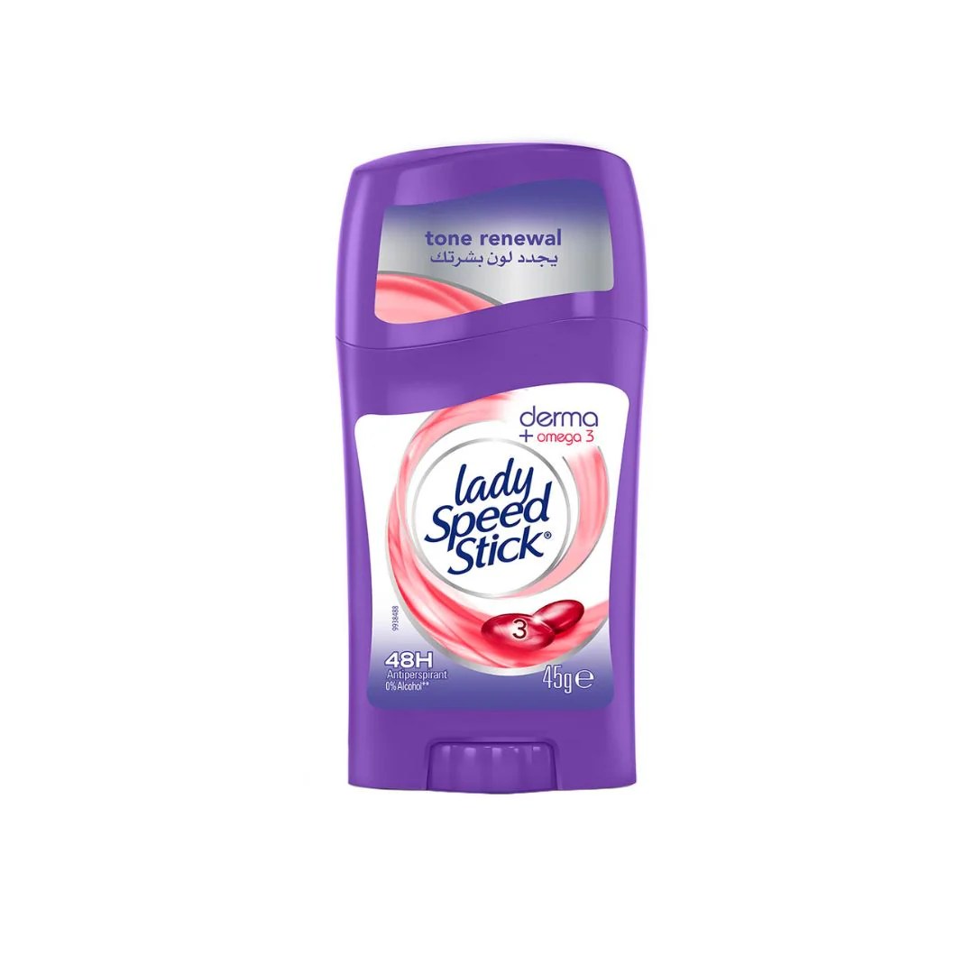 Lady Speed Stick Derma + Omega 3 Antiperspirant Stick
