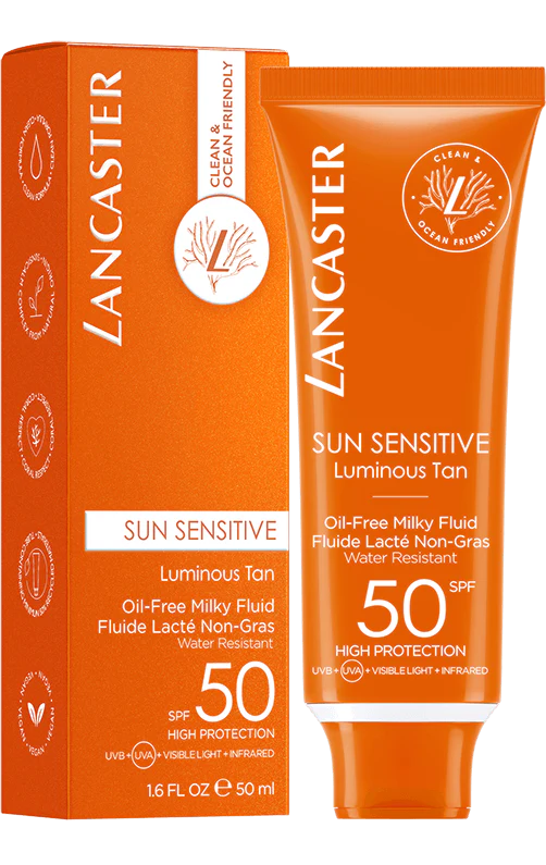 Lancaster Sun Sensitive Oil-Free Milk Fluide Spf50 50ml - Image 2