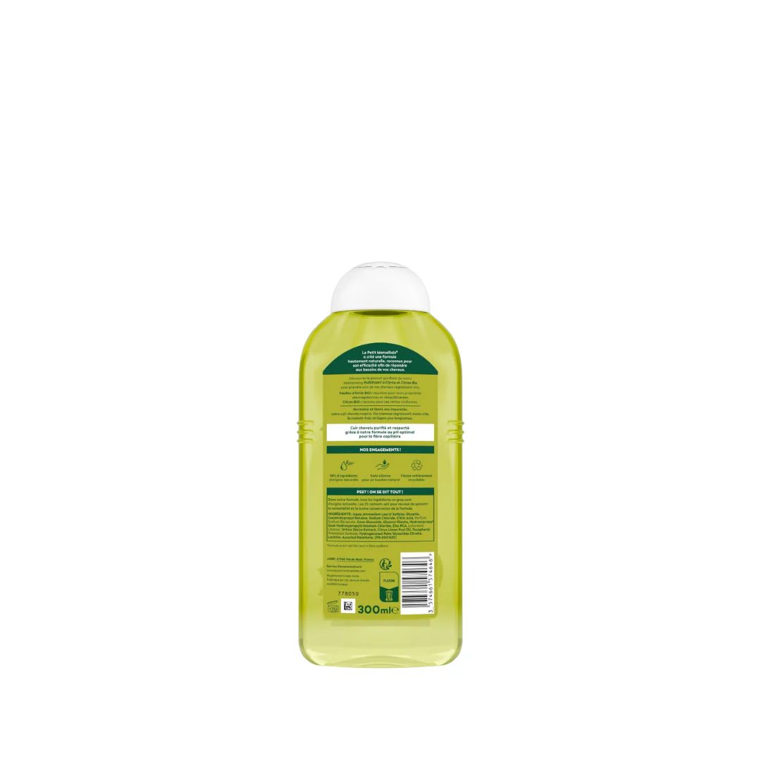 Le Petit Marseillais Shampoo Purifying 300ml - Image 2