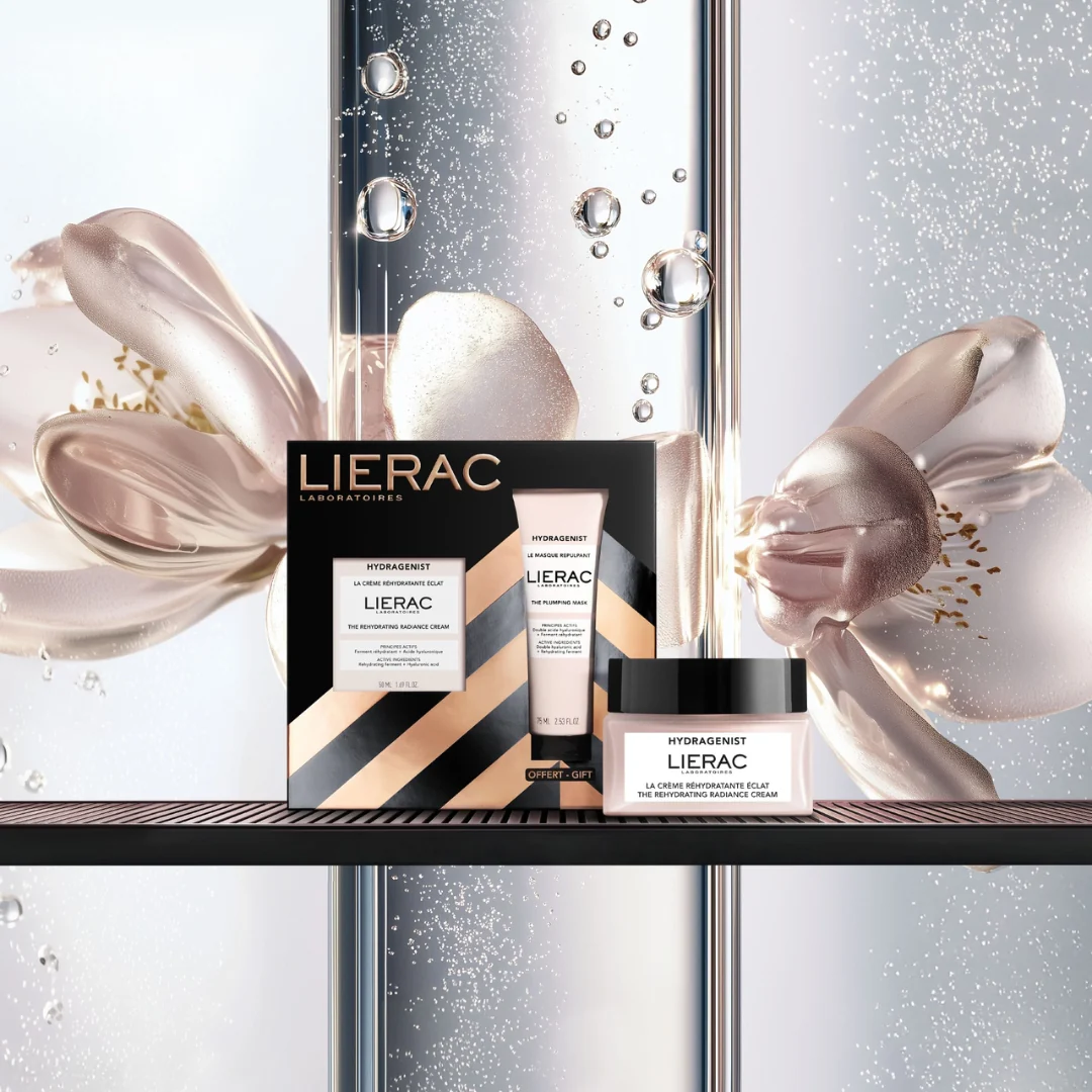 Lierac Hydragenist Rehydrating Radiance Cream Gel Xmas Set - Image 2