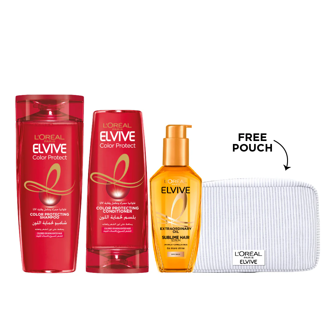 L'Oréal Paris Elvive Colour After Care Routine Bundle At 20% Off