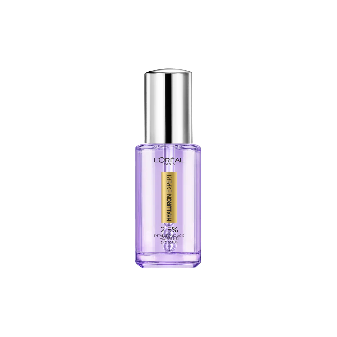 L'Oréal Paris Hyaluron Expert Moisturiser and Anti-Aging Eye Serum with 2.5% Hyaluronic Acid & Caffeine