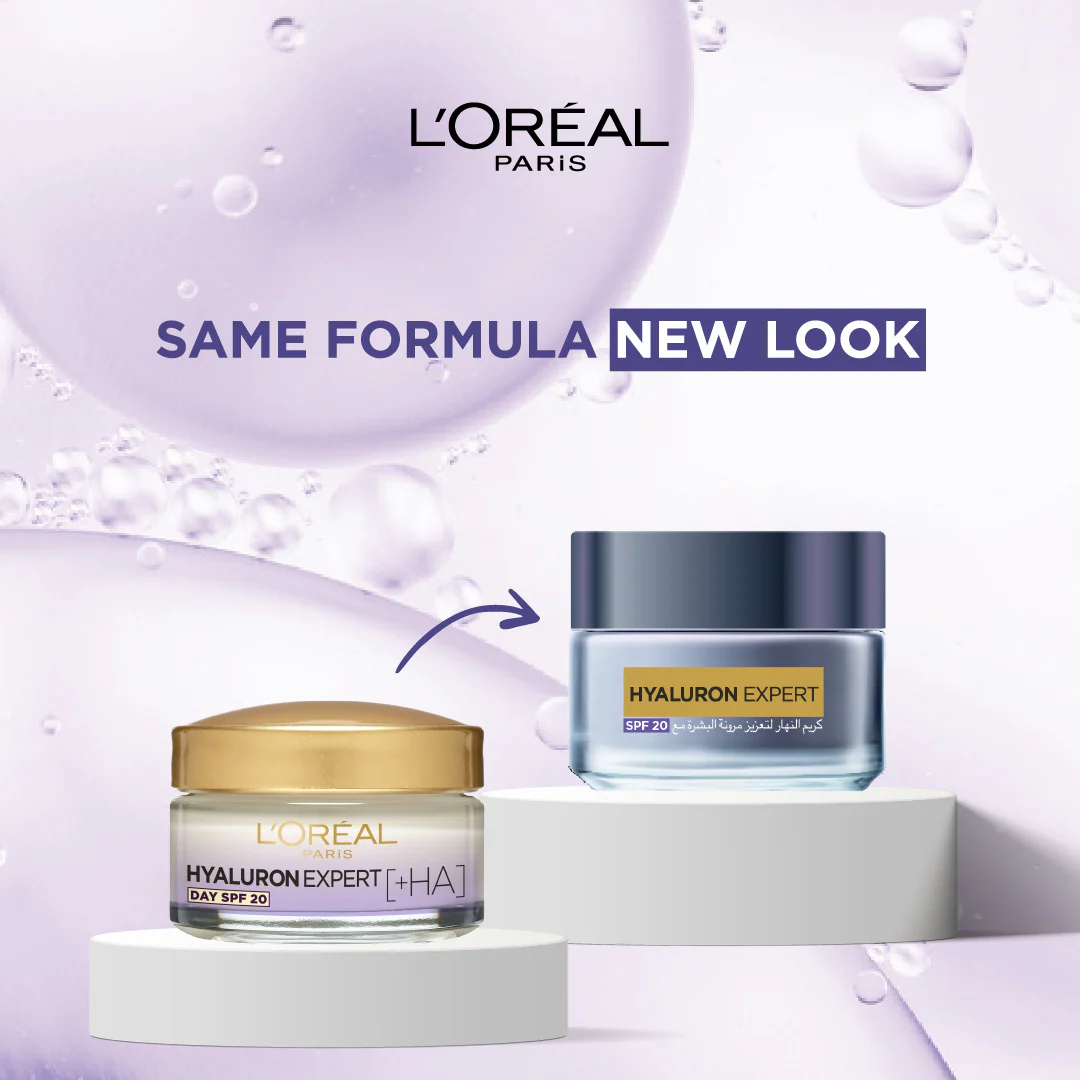 L'Oréal Paris Hyaluron Expert Moisturiser And Plumping Anti-Aging Day Cream With Hyaluronic Acid - Image 3