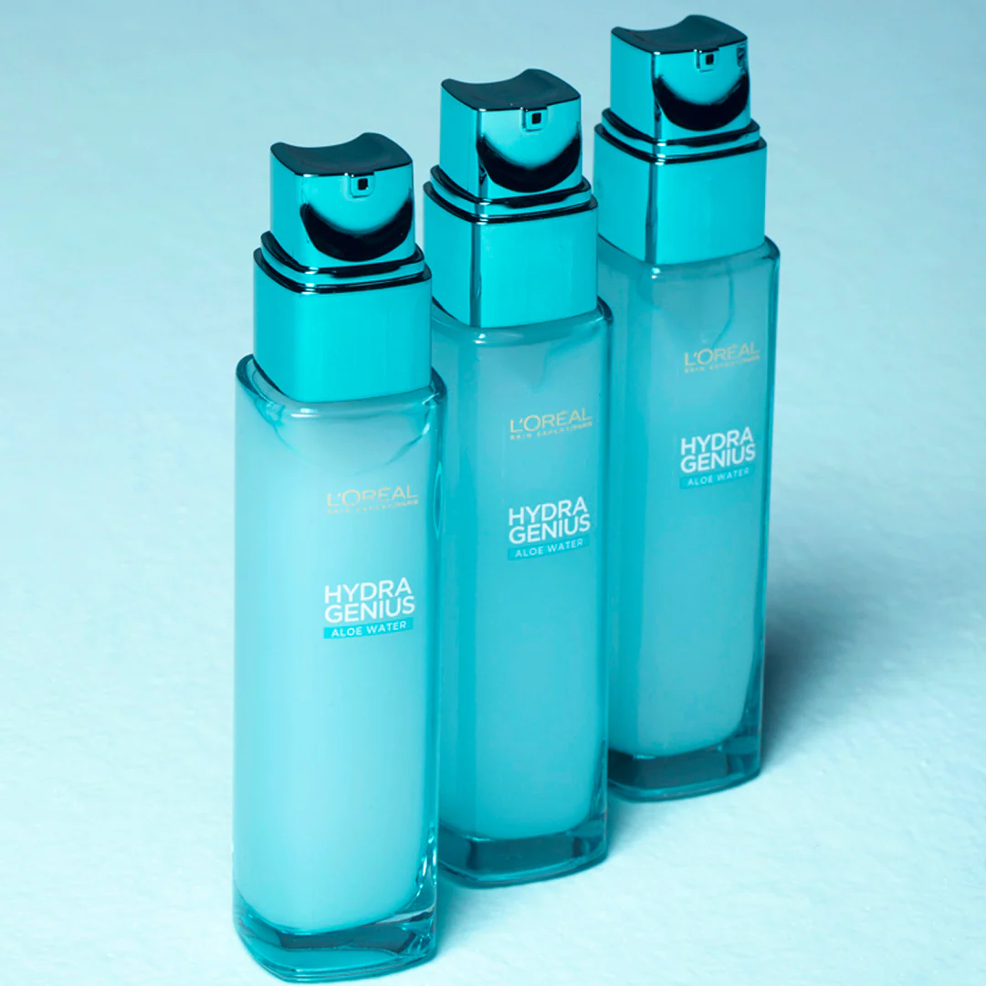 L'Oréal Paris Hydra Genius Aloe Water And Hyaluronic Acid 72H Liquid Moisturizer For Normal To Dry Skin 70ml - Image 3