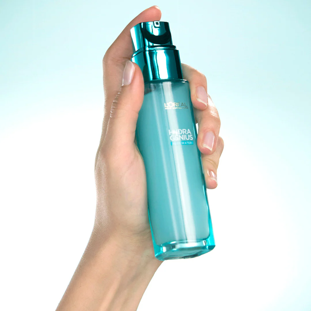 L'Oréal Paris Hydra Genius Aloe Water And Hyaluronic Acid 72H Liquid Moisturizer For Normal To Dry Skin 70ml - Image 4