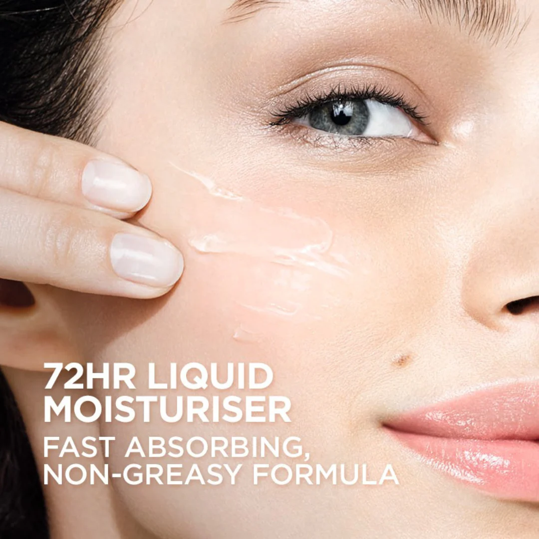 L'Oréal Paris Hydra Genius Aloe Water And Hyaluronic Acid 72H Liquid Moisturizer For Normal To Dry Skin 70ml - Image 5