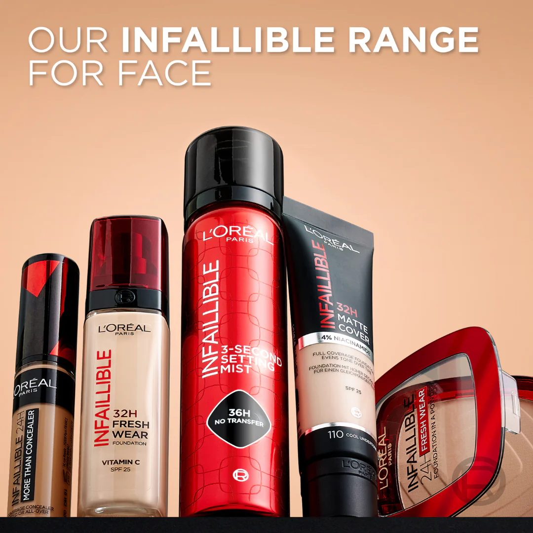 L'Oréal Paris Infaillible 32H Freshwear Liquid Foundation SPF25 - Image 9
