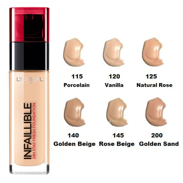 L'Oréal Paris Infallible 24h Stay Fresh Foundation SPF25 - Image 3