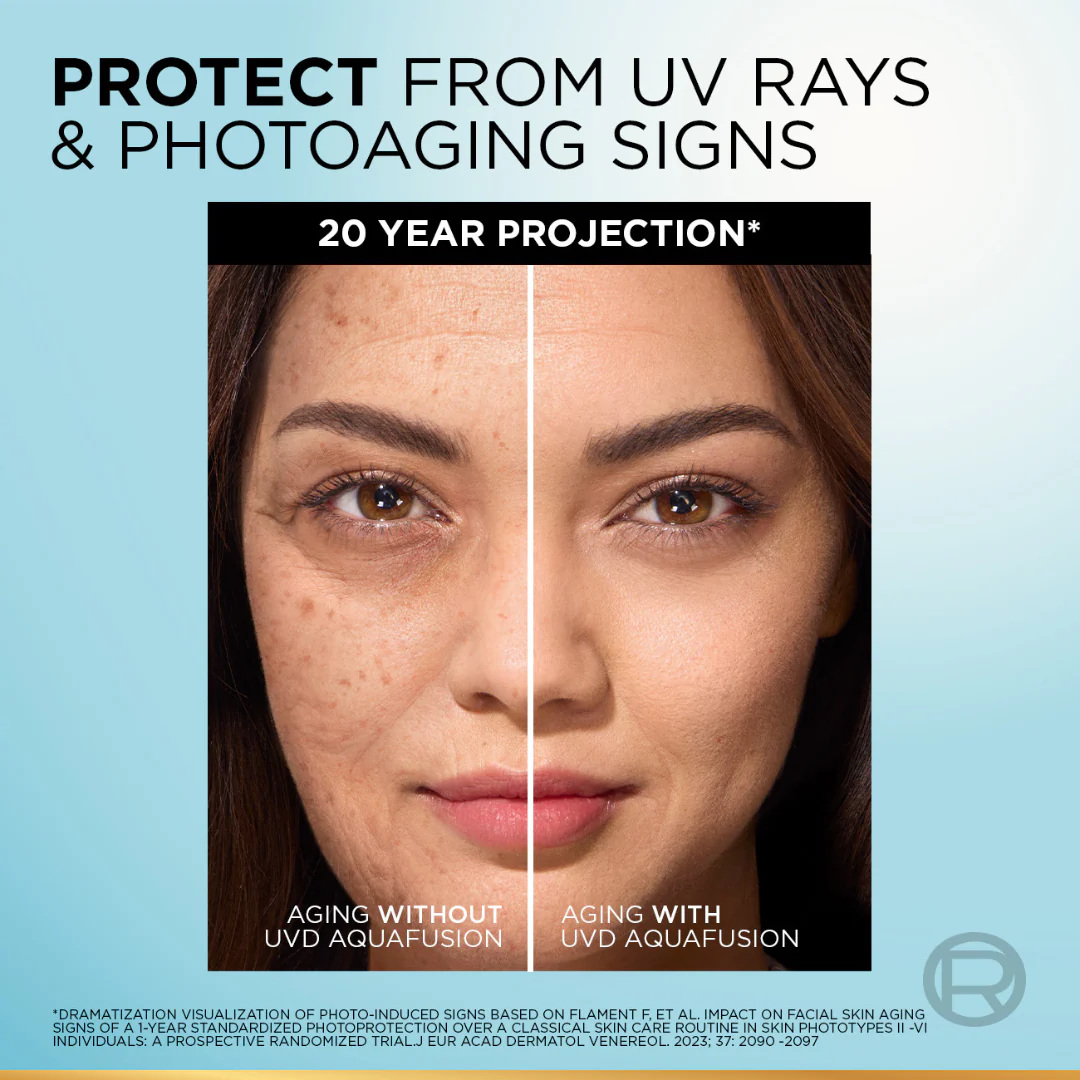 L'Oréal Paris UV Defender Aquafusion Daily Water Gel Sunscreen SPF50+ - Image 2