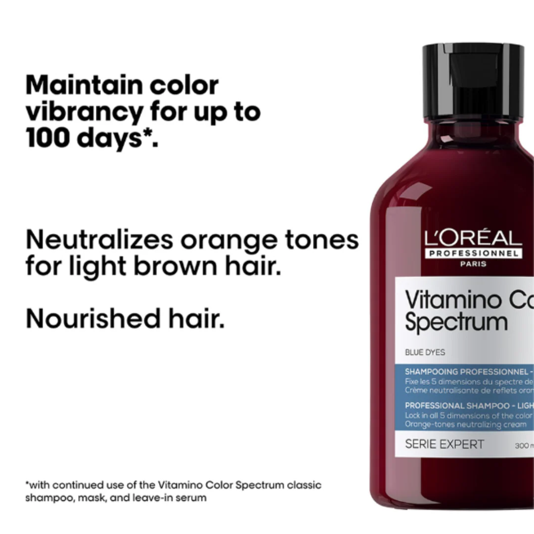 L'Oréal Professionnel Vitamino Color Spectrum Blue Shampoo 300ml - Image 2