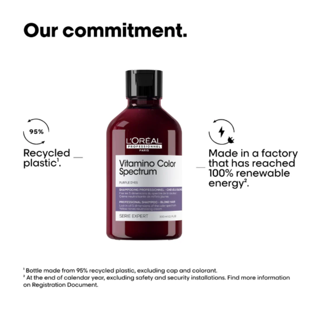 L'Oréal Professionnel Vitamino Color Spectrum Purple Shampoo 300ml - Image 3