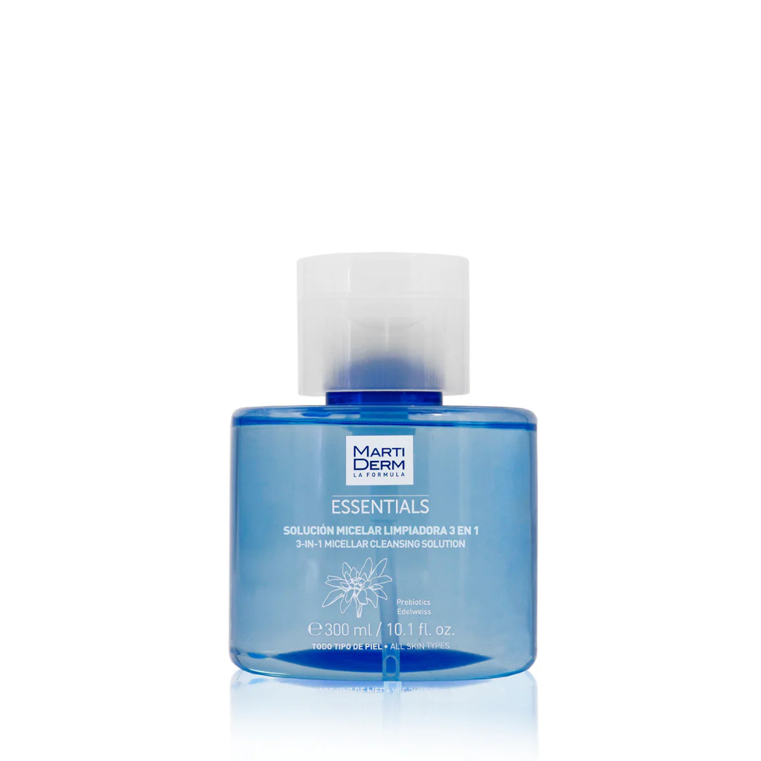 MartiDerm Essentials Micellar 3 In 1 Cleansing Solution Limpiadora 300ml