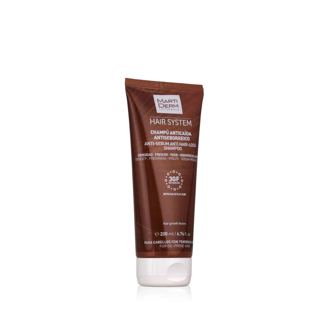 MartiDerm Hair System Anti-Sebum Anti Hair-Loss Shampoo 200ml - Image 2