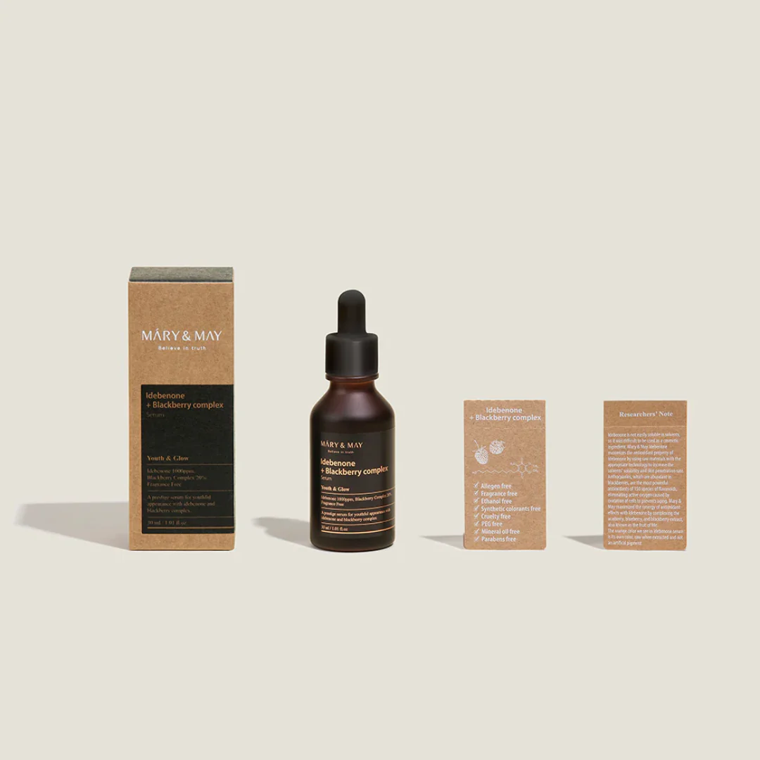 Mary And May Idebenone + Blackberry Complex Serum - Image 3