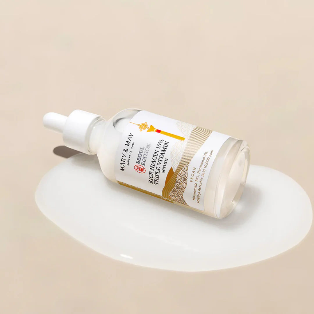 Mary And May Rice NIacin 10% Triple Vitamin Serum - Image 2