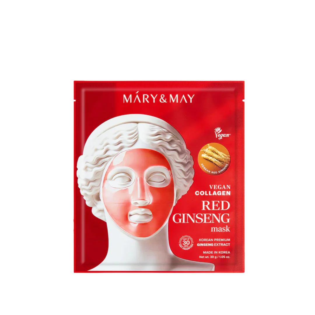 Mary And May Vegan Collagen Red Ginseng Mask