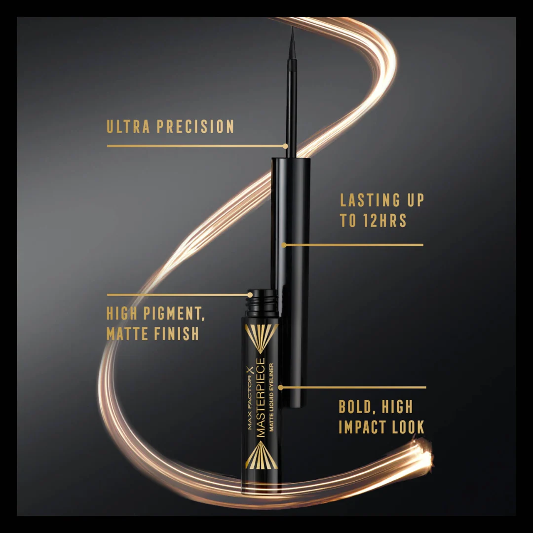 Max Factor Masterpiece High Precision Liquid Eyeliner - New Packaging - Image 2