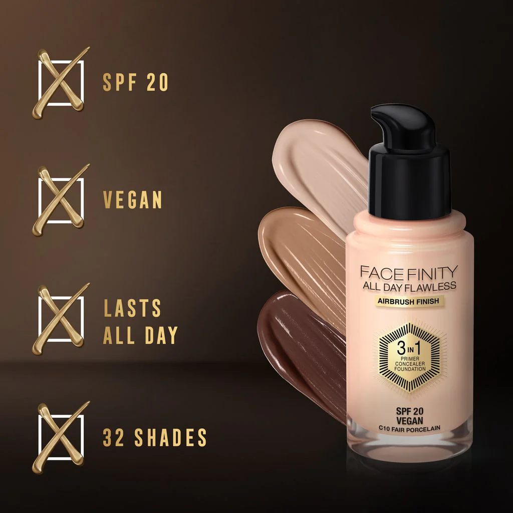 Max Factor New Facefinity 3-in-1 All Day Flawless Foundation - Image 4