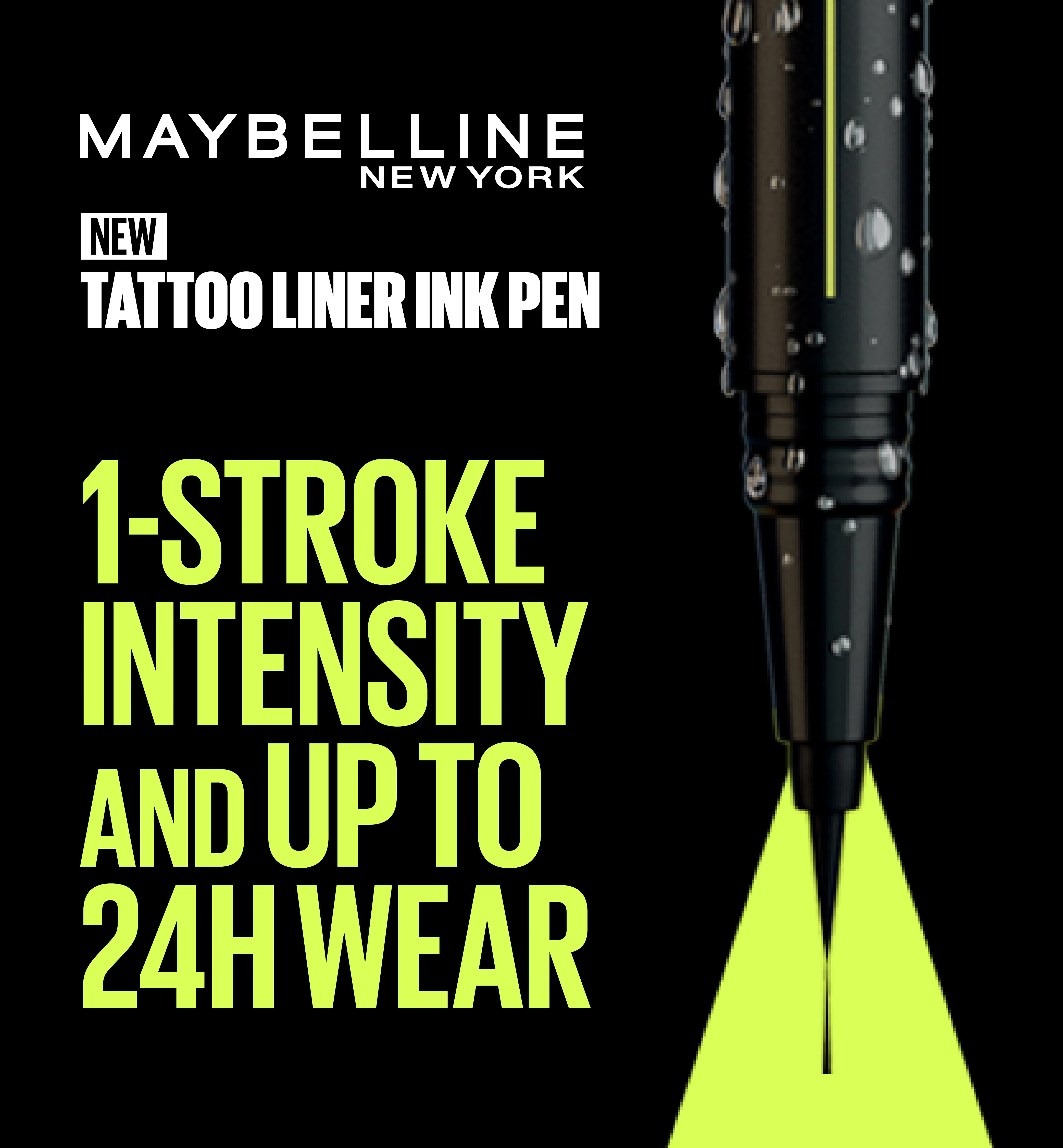 Maybelline Black Tattoo Liner Ink Pen - Image 3