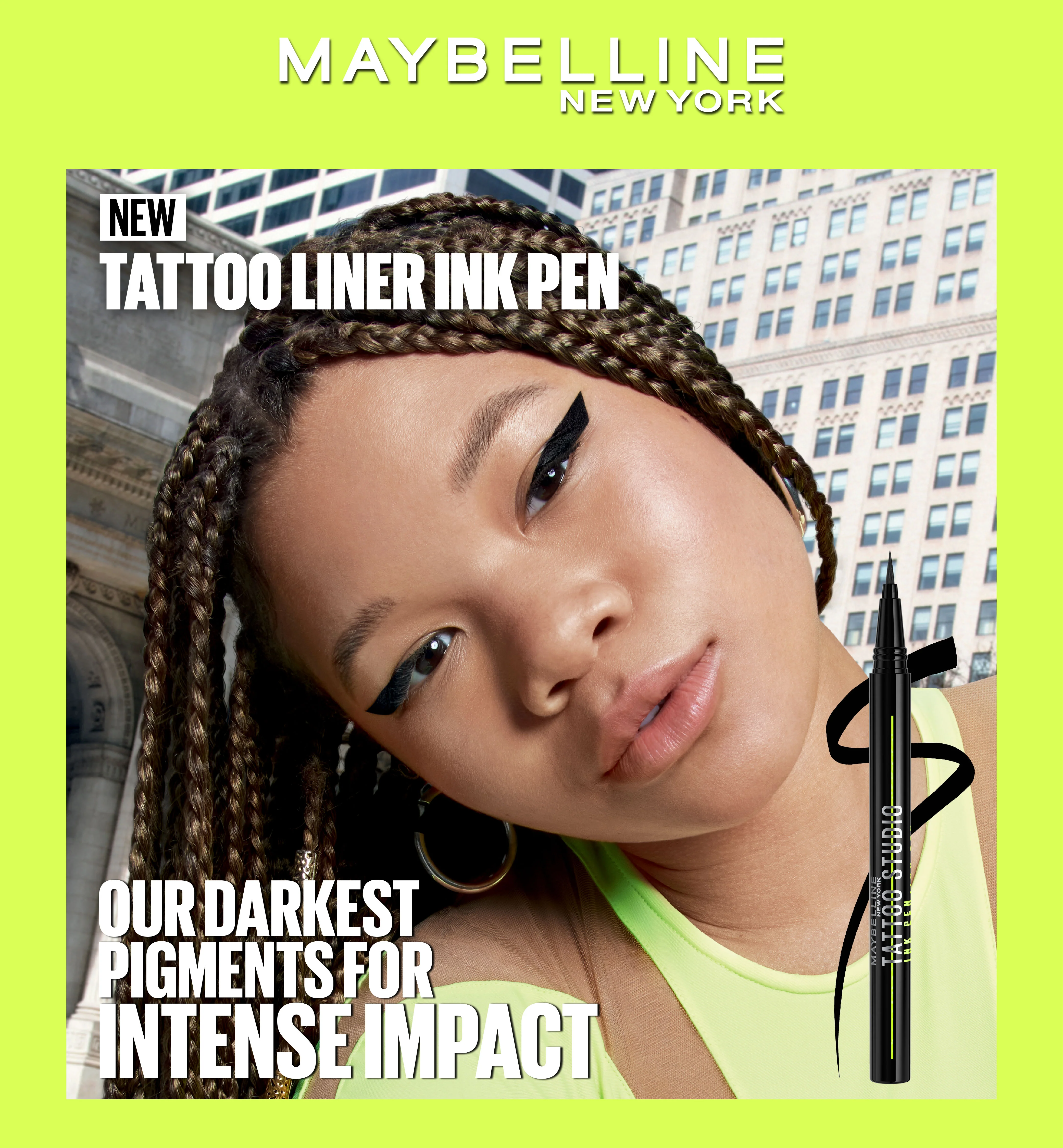 Maybelline Black Tattoo Liner Ink Pen - Image 4