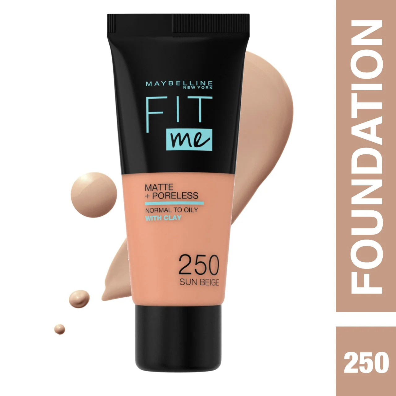 Maybelline New York Fit Me Matte Poreless Liquid Foundation Ideal For Normal To Oily Skin - Image 25