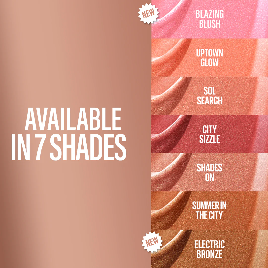 Maybelline New York Sunkisser Multi-Use Liquid Blush And Bronzer - Image 31