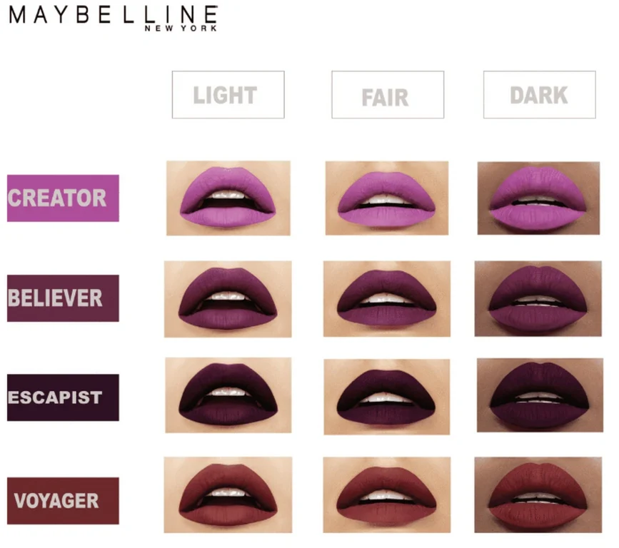 Maybelline New York Superstay Matte Ink Liquid Long Lasting Lipstick-Up To 16 Hours Of Stay - Image 2