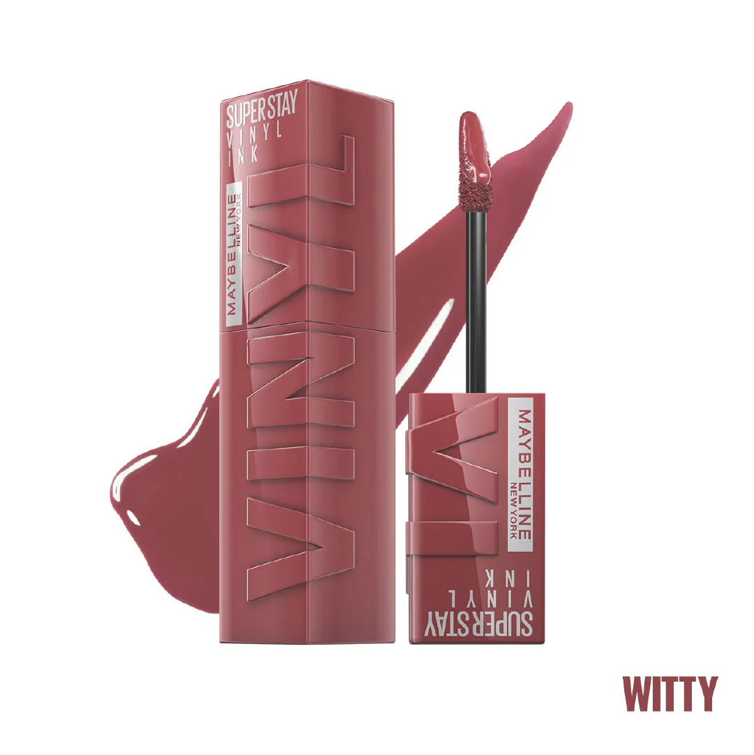 Maybelline New York Super Stay Vinyl Ink Long lasting 16 Hour Wear, No Budge, Instant Shine Lipstick - Image 14