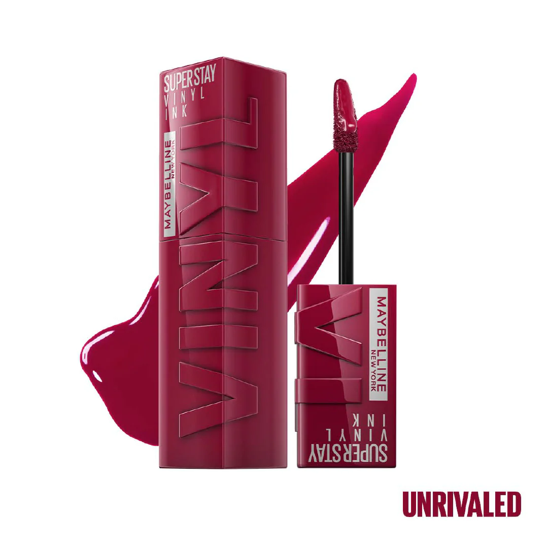 Maybelline New York Super Stay Vinyl Ink Long lasting 16 Hour Wear, No Budge, Instant Shine Lipstick - Image 9