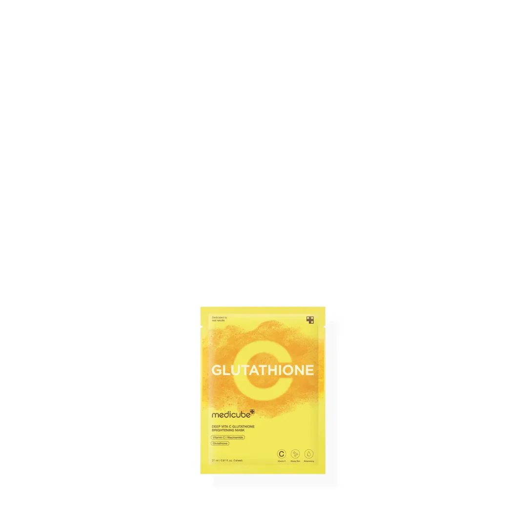 Medicube Deep Vita C Glutathione Brightening Mask