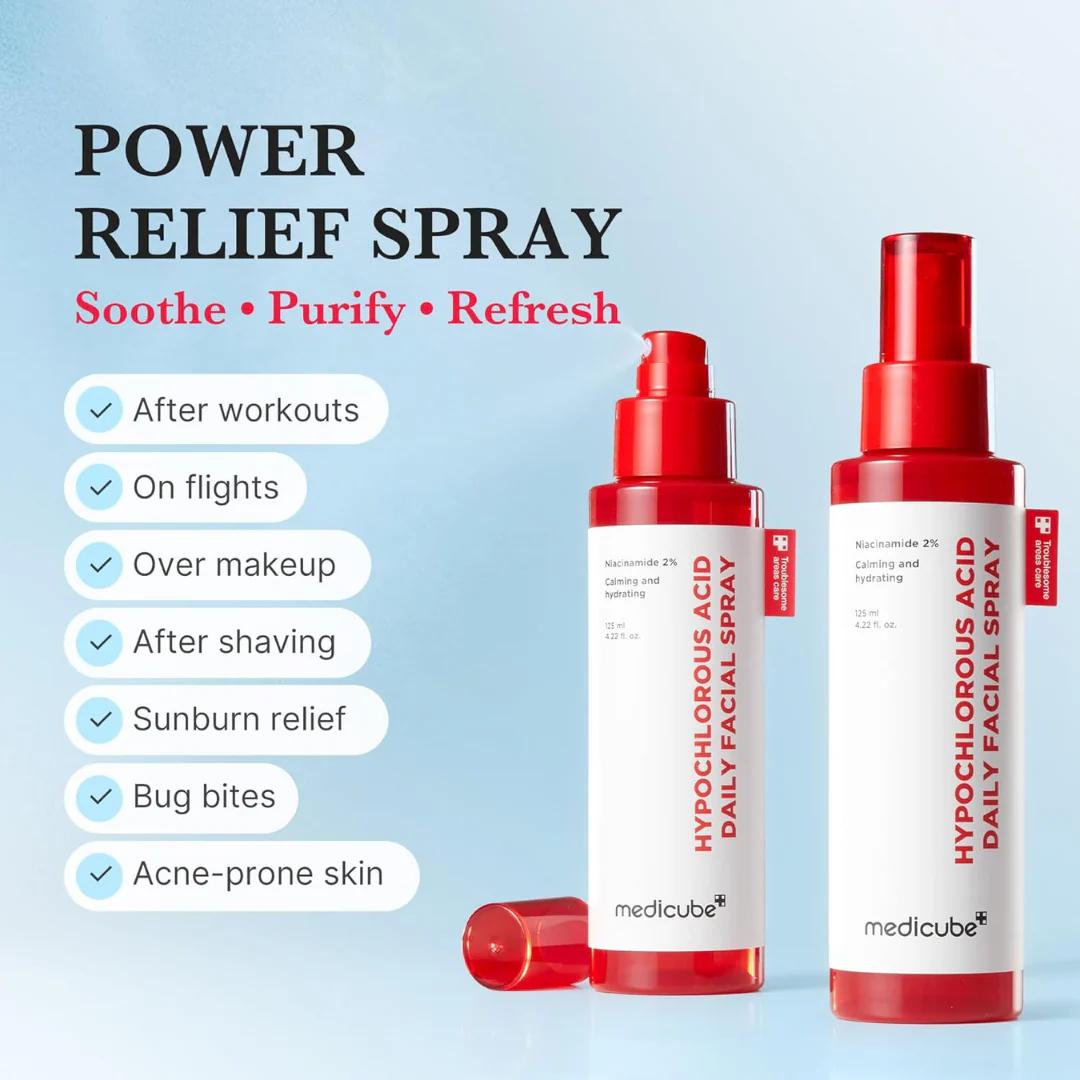 Medicube Hypochlorous Acid Daily Facial Spray 125ml - Image 5