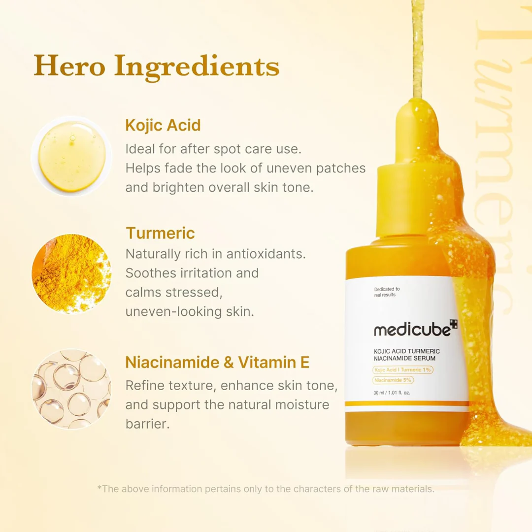 Medicube Kojic Acid Turmeric Niacinamide Serum - Image 4