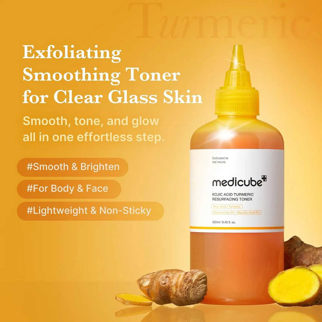 Medicube Kojic Acid Turmeric Resurfacing Toner - Image 3