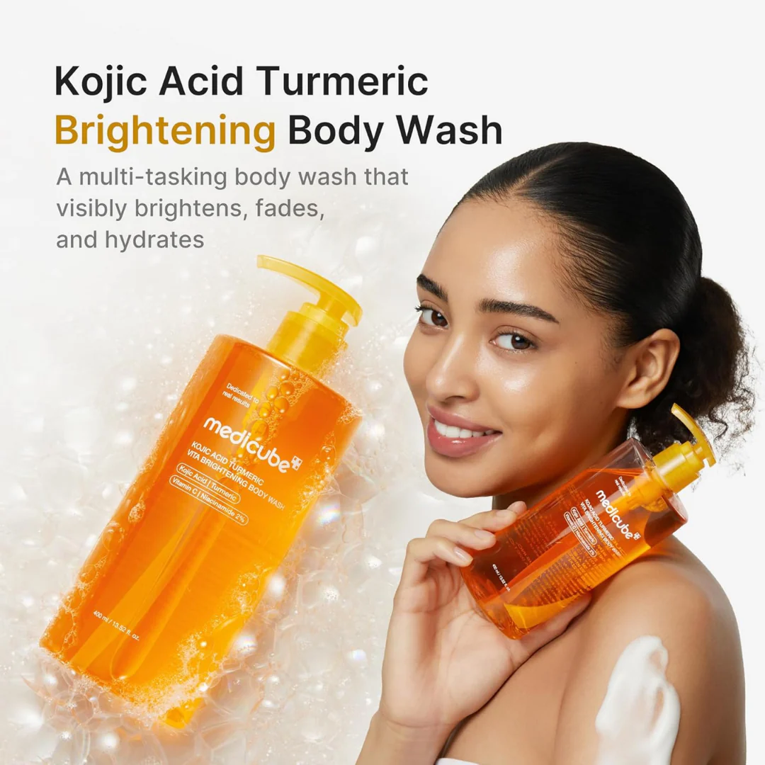 Medicube Kojic Acid Turmeric Vita Brightening Body Wash - Image 3