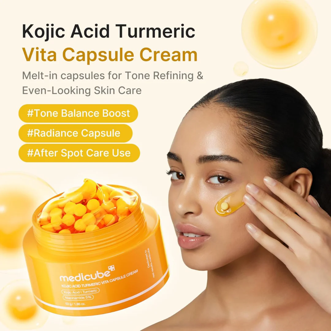 Medicube Kojic Acid Turmeric Vita Capsule Cream - Image 3