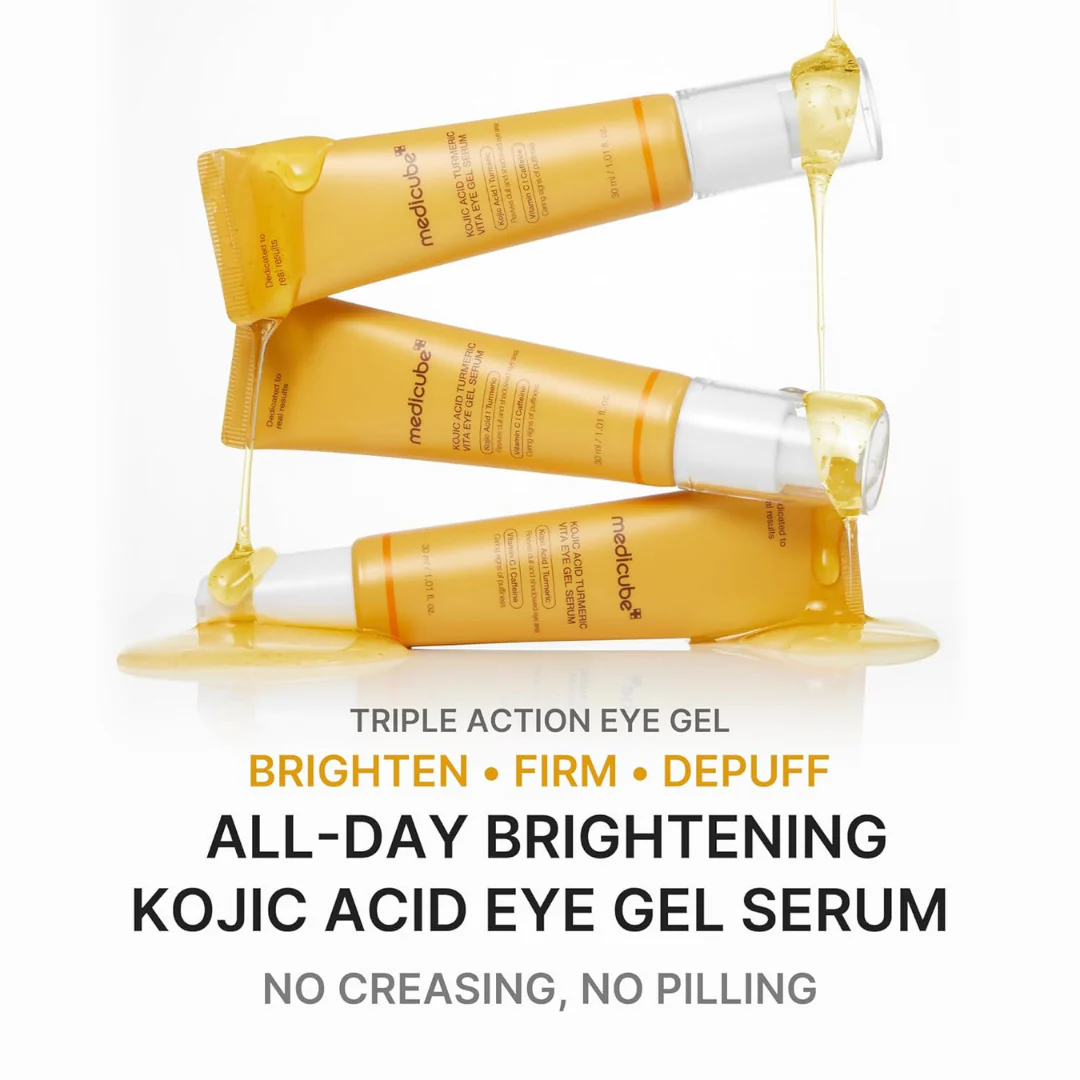 Medicube Kojic Acid Turmeric Vita Eye Gel Serum - Image 3
